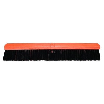 No. 56A Line Floor Brushes, 18 in, DK Red Coarse Gauge/Fine Gauge BK Plastic