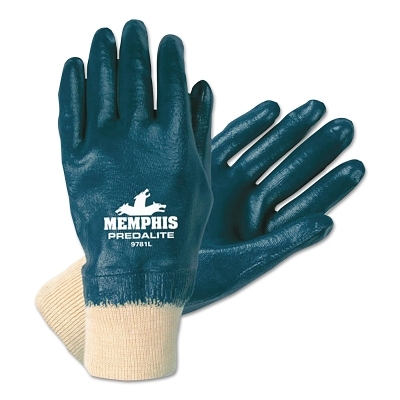 Predalite® Nitrile Gloves, Small, Blue