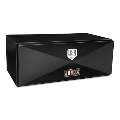 Premium Steel Underbed Truck Box, 24 x 16 x 14, Steel, Black