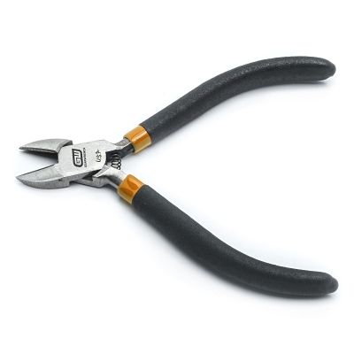 Diagonal Cutting Pliers, 4.46 in Long, 0.56 Jaw