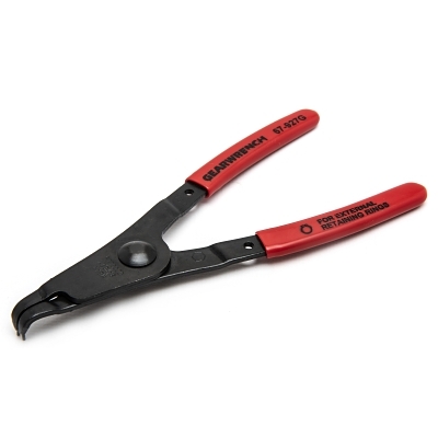 Armstrong Fixed Tip External Snap Ring Pliers, 0.035 in Tip, 1 25/32 in Jaw