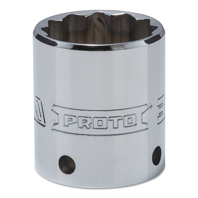 Tether-Ready Drive Deep Sockets, 1/2 in Drive, 30 mm, 1 25/32 in L, 12 Points