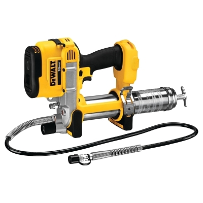 Cordless Grease Gun, 14 oz, 10000 psi, Hose