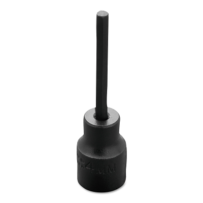 Metric Impact Socket Bits, 3/8 in Drive, 4 mm Tip