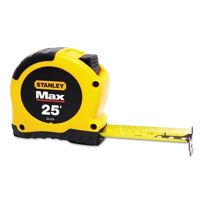 Max Tape Rules, 1 1/8 in x 25 ft