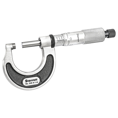 Outside Micrometers, 0 in-1 in, .00005 in, Inch