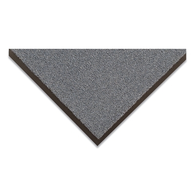 Sabre™ Moisture and Dirt Retention Entrance Mat, 3/8 in x 4 ft W x 6 ft L, 19 oz Decalon®, Vinyl Backing, Slate Blue