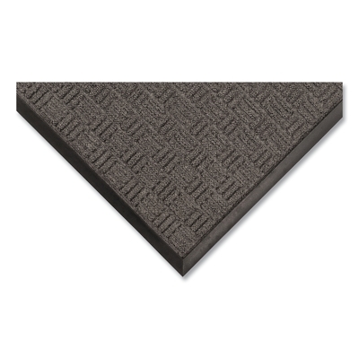 Portrait™ Debris and Moisture Catch Entrance Mat, 3/8 in x 3 ft W x 4 ft L, Tufted Loop-Pile Yarn, Rubber, Charcoal