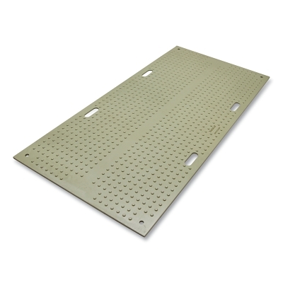 TrakMat® Ground Protection Mat, 0.5 in Thick x 36 in W x 96 in L, Green