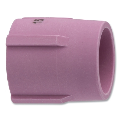Alumina Nozzle TIG Cup, 3/8 in, Size 6, For Torch 17, 18, 26, Medium Gas Lens