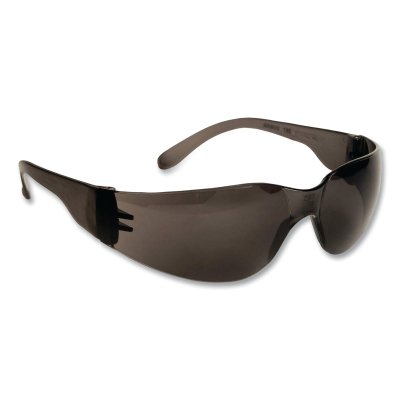 Mirage™ Small Safety Eyewear, Smoke Lens, Polycarbonate, Uncoated, Smoke Frame