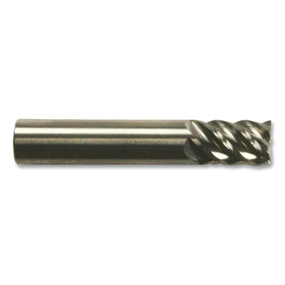 CEM-EMS-5 Solid Carbide Square End Mill, 1/8 X 1/8 X 1/4 X 1-1/2, 5 Flutes, Straight Shank, Bright Finish