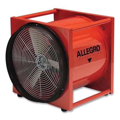 Axial AC Explosion-Proof (EX) High Output Metal Blower, 1-1/2 hp, 115 V/208 V, 230 V, 20 in Blower Only