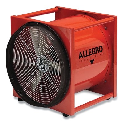 Axial AC Standard Metal Blower, 2 hp, 115 V/230 V, 26 in Blower Only