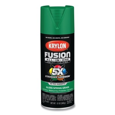 Fusion All-in-One™ Paints + Primers, 12 oz, Aerosol Can, Gloss Spring Glass