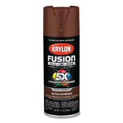 Fusion All-in-One™ Paints + Primers, 12 oz, Aerosol Can, Satin Espresso