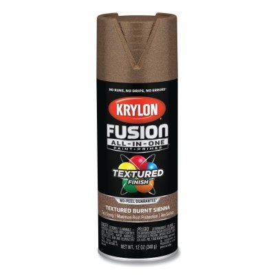 Fusion All-in-One™ Paints + Primers, 12 oz, Aerosol Can, Textured Sienna
