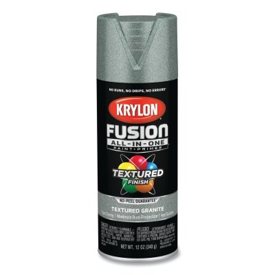 Fusion All-in-One™ Paints + Primers, 12 oz, Aerosol Can, Textured Granite