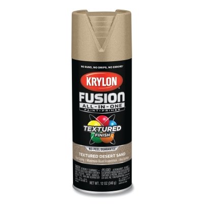 Fusion All-in-One™ Paints + Primers, 12 oz, Aerosol Can, Textured Desert Sand