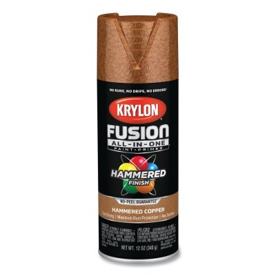 Fusion All-in-One™ Paints + Primers, 12 oz, Aerosol Can, Hammered Copper