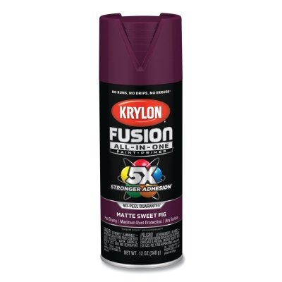 Fusion All-in-One™ Paints + Primers, 12 oz, Aerosol Can, Matte Sweet Fig