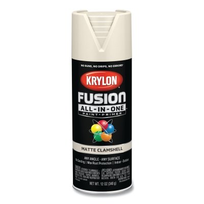 Fusion All-in-One™ Paints + Primers, 12 oz, Aerosol Can, Matte Clamshell