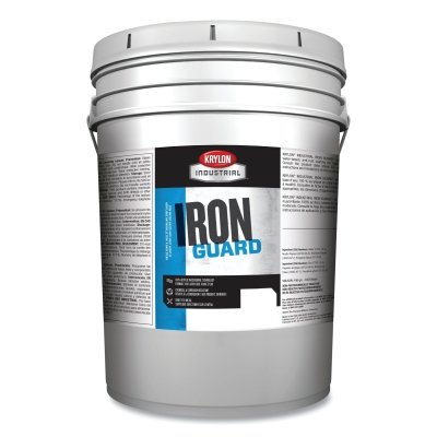 IRON GUARD® Water-based Acrylic Enamel, 5 gal, White Primer