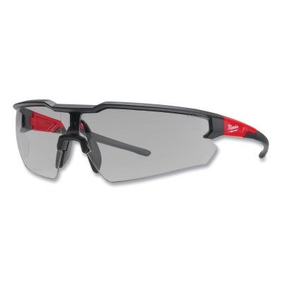 Safety Glasses, Gray, Anti-Scratch lenses