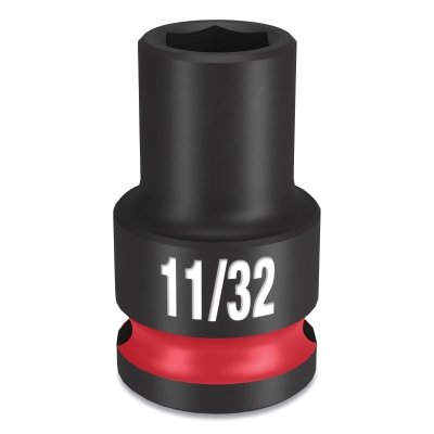 SHOCKWAVE™ Impact Duty™ Socket, 3/8 in Dr, 6-point, 11/32 in Tip, Standard Length