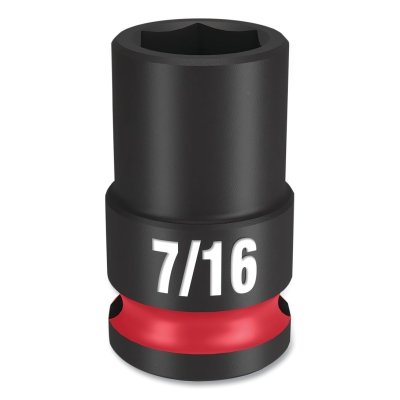 SHOCKWAVE™ Impact Duty™ Socket, 3/8 in Dr, 6-point, 7/16 in Tip, Standard Length