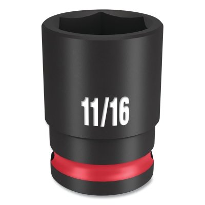 SHOCKWAVE™ Impact Duty™ Socket, 3/8 in Dr, 6-point, 11/16 in Tip, Standard Length
