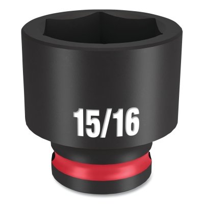 SHOCKWAVE™ Impact Duty™ Socket, 3/8 in Dr, 6-point, 15/16 in Tip, Standard Length