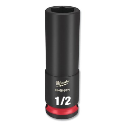 SHOCKWAVE™ Impact Duty™ Socket, 3/8 in Dr, 6-point, 1/2 in Tip, Deep Length