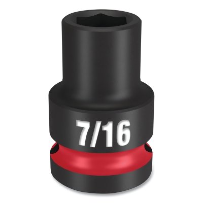SHOCKWAVE™ Impact Duty™ 1/2 in Drive Standard Impact Socket, 6 Point, 7/16 in