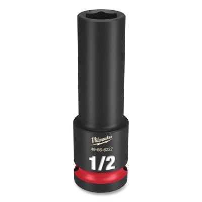 SHOCKWAVE™ Impact Duty™ Socket, 1/2 in Dr, 6-point, 1/2 in Tip, Deep Length