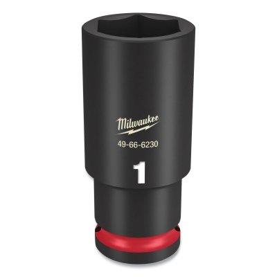 SHOCKWAVE™ Impact Duty™ Socket, 1/2 in Dr, 6-point, 1 in Tip, Deep Length