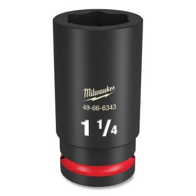 SHOCKWAVE™ Impact Duty™ 3/4 in Drive Deep Impact Socket, 6 Point, 1-1/4 in