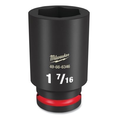 SHOCKWAVE™ Impact Duty™ 3/4 in Drive Deep Impact Socket, 6 Point, 1-7/16 in
