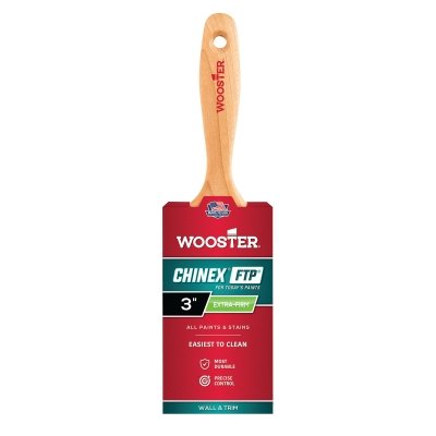 Chinex FTP Paint Brushes, 1-1/2 in W, Chinex, wood handle