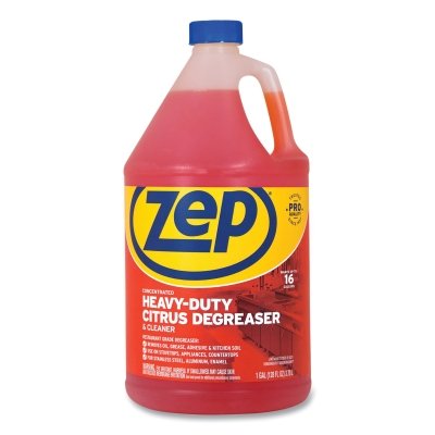 Heavy-Duty Citrus Degreaser and Cleaner, Concentrate, 1 gal, Jug, Citrus