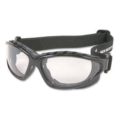 Swagger® RP3 Series Safety Glasses, Clear Lens, Polycarbonate, Anti-Fog Coating, Black Frame