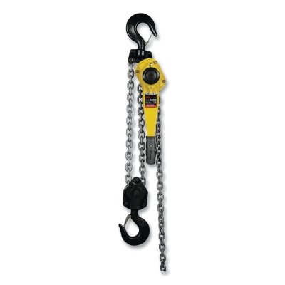KL Kinetic Series Lever Hoist, 6 t, 10 ft Lift, 2 Falls, 85.9 lb Pull Force