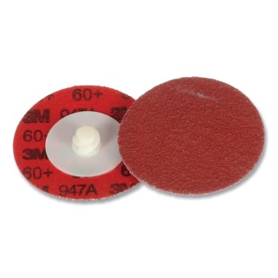 Cubitron™ II Roloc™ Durable Edge Disc 947A, 2 in dia, TR, R200P, 60+, 25000 RPM, Precision-Shaped Ceramic