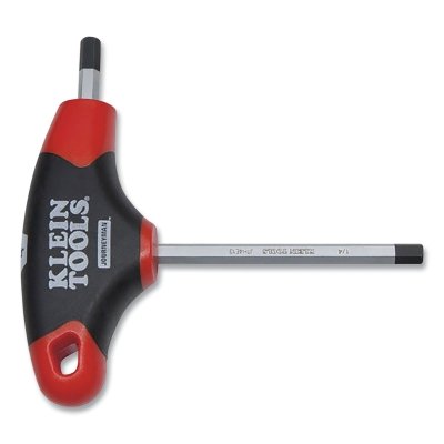 Journeyman T-Handle Hex Keys, 1/4 in, 4 in Long