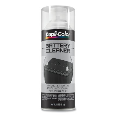 Battery Cleaner, 11 oz, Aerosol Can, Clear
