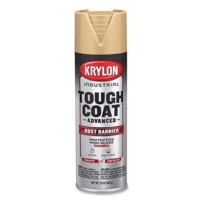 Tough Coat® Advanced with Rust Barrier® Technology Spray Paint, 15 oz, Tan, Gloss