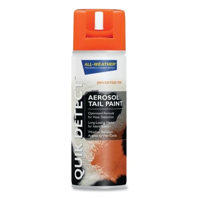 Quik Detect™ Aerosol Tail Paint, 13 oz, Orange
