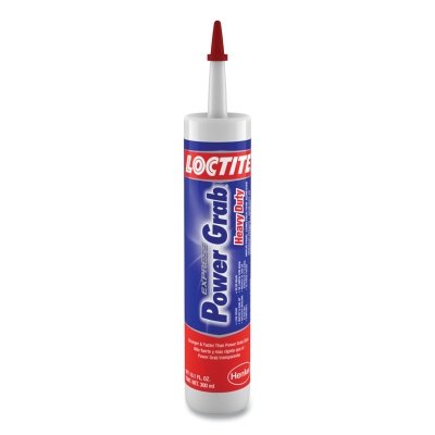 Loctite® Power Grab Heavy Duty Construction Adhesive, 300 ml, Cartridge, White