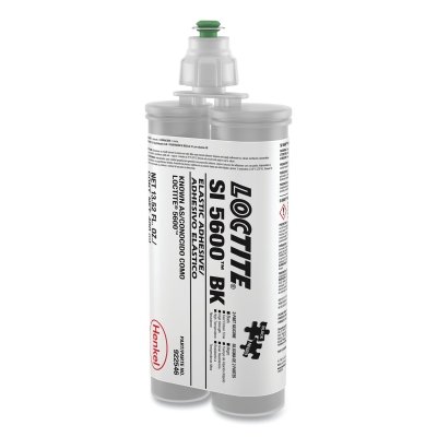 SI 5600 Silicone Adhesive Sealant, 400 ml, Cartridge, Black