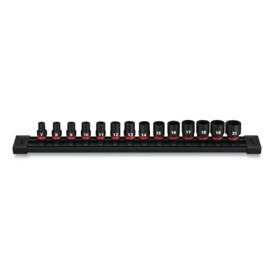 Shockwave™ Impact Duty™ 6-Point Socket Set, 3/8 in, Metric STD, 14-Pc